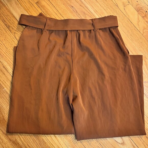 Nicole Miller New York High-Rise Belted Casual Pants - Picture 5 of 5